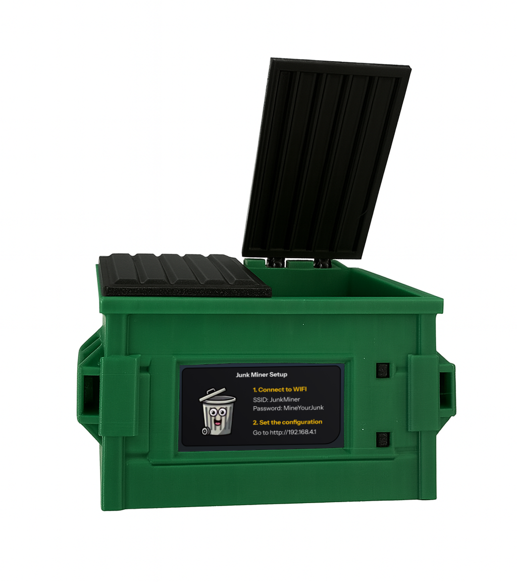 JunkCoin Dumpster Miner