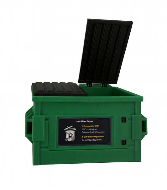 JunkCoin Dumpster Miner