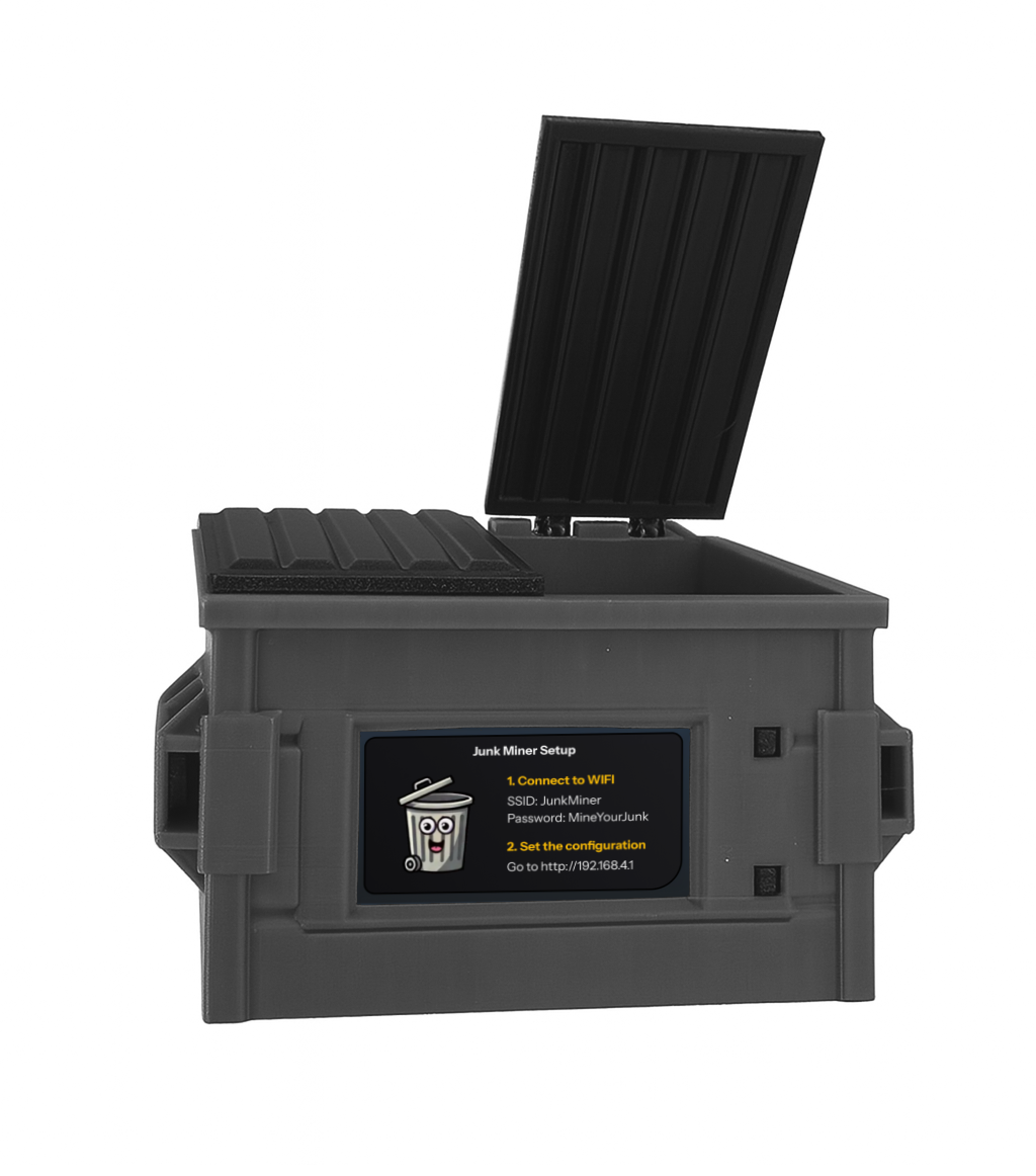JunkCoin Dumpster Miner